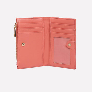 Peach Colour Women Cardholder